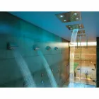 Cabeça de chuveiro com cromoterapia dois design moderno Dream jets Viadurini