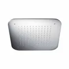 Chuveiro de teto com jato único de aço inoxidável feito na Itália - Elcan Viadurini