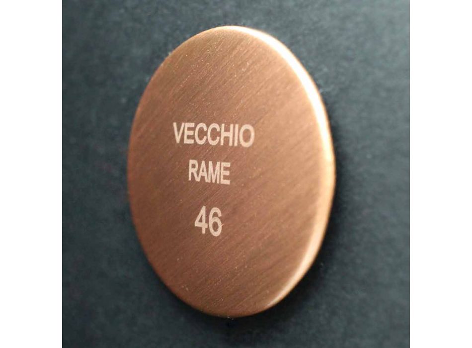 Chuveiro redondo em aço inoxidável e latão made in Italy - Aurelio Viadurini