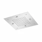 Chuveiro de aço com jato de chuva e nebulizadores Made in Italy - Selmo Viadurini