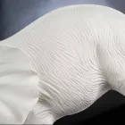 Ornamento de cerâmica artesanal em forma de elefante Made in Italy - Fante Viadurini