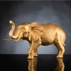 Ornamento de cerâmica artesanal em forma de elefante Made in Italy - Fante Viadurini
