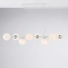 Luminária pendente de ferro laqueado, fabricada na Itália, para decoração de interiores - Berlim Viadurini