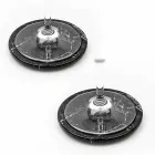 Bases para copos modernas em mármore colorido fabricado na Itália, 2 peças - Nessa Viadurini