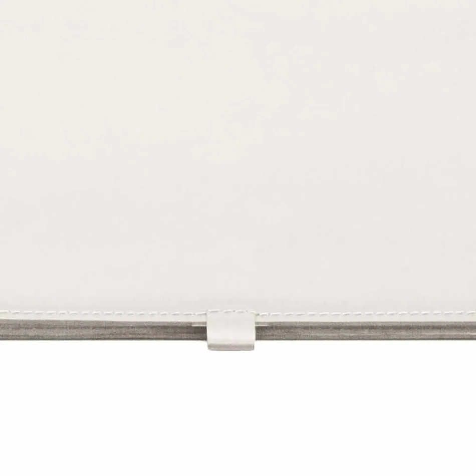 Design Desk Pad em couro regenerável e aberto fabricado na Itália - Aristóteles Viadurini