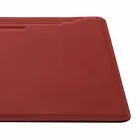 Maxi Desk Pad em couro regenerado com costuras Pen Stop Made in Italy - Ebe Viadurini