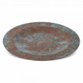 Tapete de mesa de cobre estanhado verde ou marrom 31 cm 6 peças - Rocho