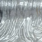 Espelho de parede em ouro / prateado moderno em madeira, produzido na Itália, Teodoro Viadurini