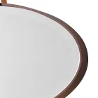 Espelho de parede / piso em madeira maciça Grilli York made in Italy Viadurini