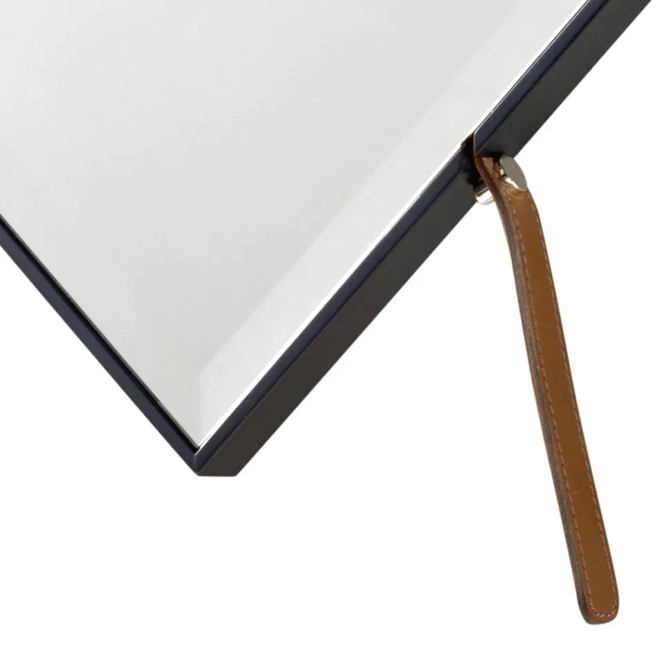 Espelho de parede / piso em madeira maciça Grilli York made in Italy Viadurini