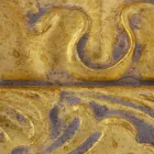 Espelho de parede feito à mão retangular de madeira, feito na Itália, Nicolò Viadurini