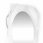 Espelho de parede transparente diva design moderno, feito na Itália Viadurini