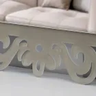 Espelho de parede retangular de design moderno em Plexiglass Tortora - Selly Viadurini