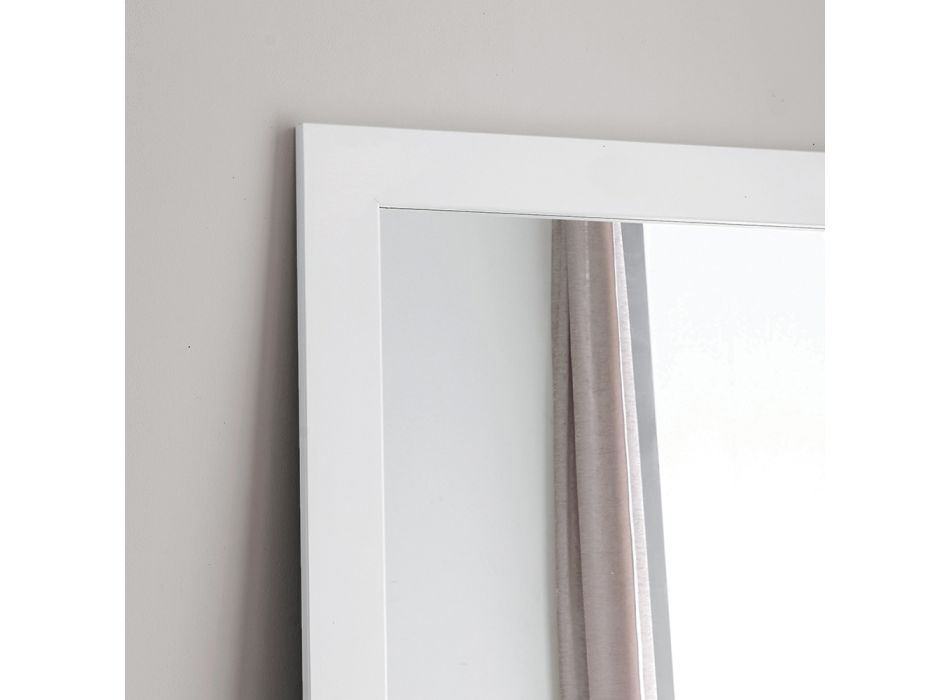 Espelho com Moldura em Diferentes Acabamentos Fabricado na Itália - Belenus Viadurini