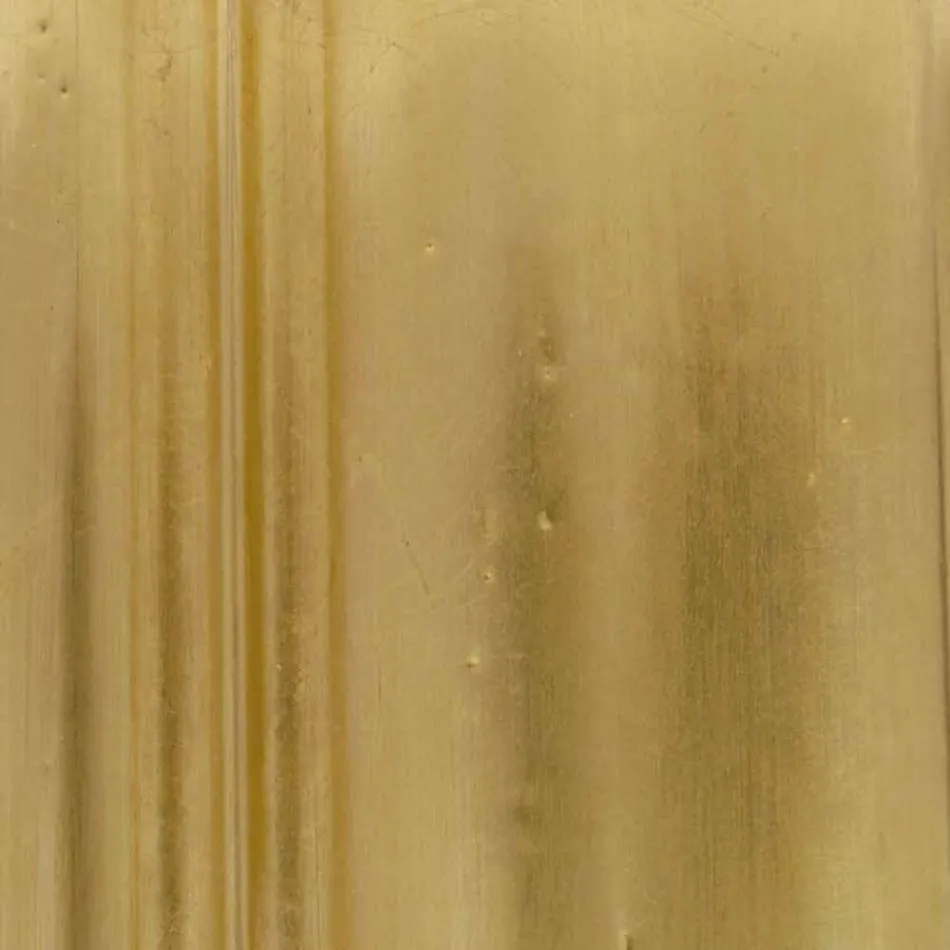 Espelho de parede feito à mão em ouro / prata, produzido na Itália Alessandro Viadurini