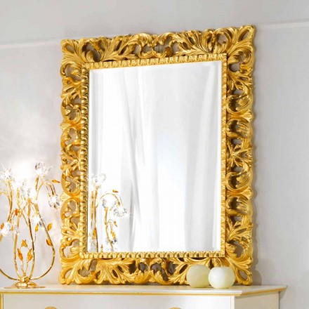Espelho de parede Ives com design clássico, 100x120 cm Viadurini
