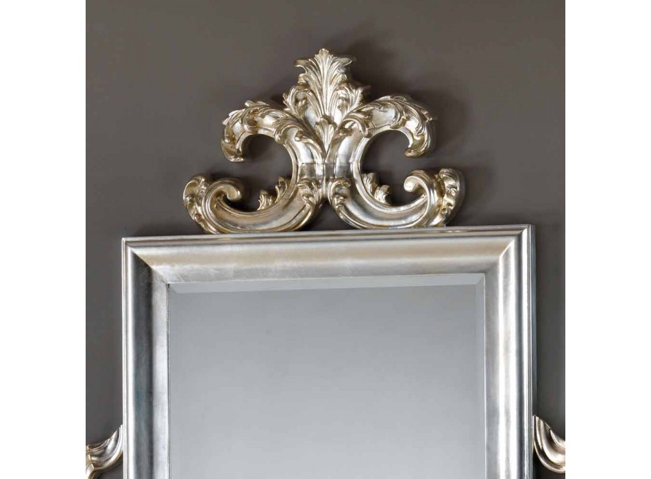 Espelho de parede com design Guy, 118x240 cm, feito na Itália Viadurini