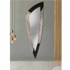 Espelho de parede moderno em folha de prata feita na Itália Urbino Viadurini