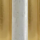 Espelho de assoalho de madeira Ayous com pedestal, produzido na Itália, Jonni Viadurini