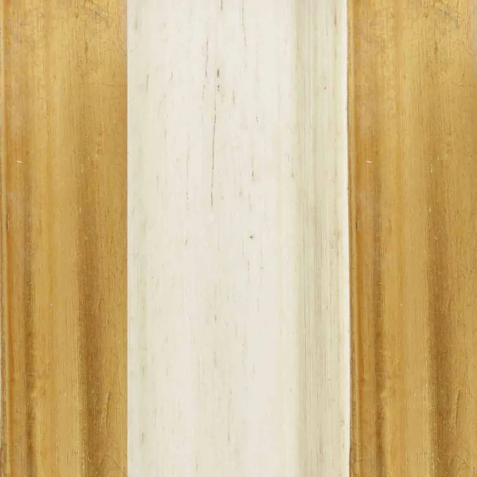 Espelho de assoalho de madeira Ayous com pedestal, produzido na Itália, Jonni Viadurini