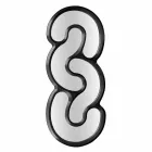 Espelho de parede feito à mão na Itália Teo Viadurini