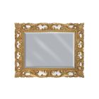 Espelho Retangular em Folha de Ouro e Espelho Chão Made in Italy - Rangi Viadurini