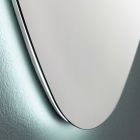 Espelho de parede moldado para banheiro com retroiluminação LED preciosa - Trigolo Viadurini
