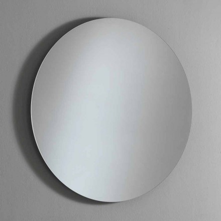Espelho redondo retroiluminado com LED Made in Italy - Ronda Viadurini