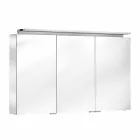 Espelho de gabinete moderno de 3 portas com prateleiras internas - Bramo Viadurini