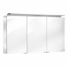 Espelho de gabinete moderno de 3 portas com prateleiras internas - Bramo Viadurini