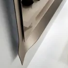 Espelho com moldura especial disponível em 3 tamanhos e 2 cores - Carolina Viadurini