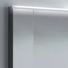 Container espelho 2 portas de design moderno, iluminação LED, Carol Viadurini