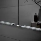 Espelho de Parede em Alumínio com Iluminação LED - Demon Viadurini