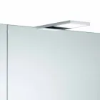 Espelho de parede moderno com 2 portas e iluminação LED - catraca Viadurini