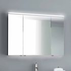 Espelho do recipiente da luz do diodo emissor de luz de 3 portas, design moderno, carol Viadurini