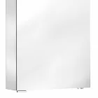 Espelho de armazenamento moderno com prateleiras de cristal e luz LED - Bramo Viadurini