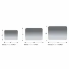 Espelho redondo para banheiro com luz de fundo LED Made in Italy - Pato Viadurini