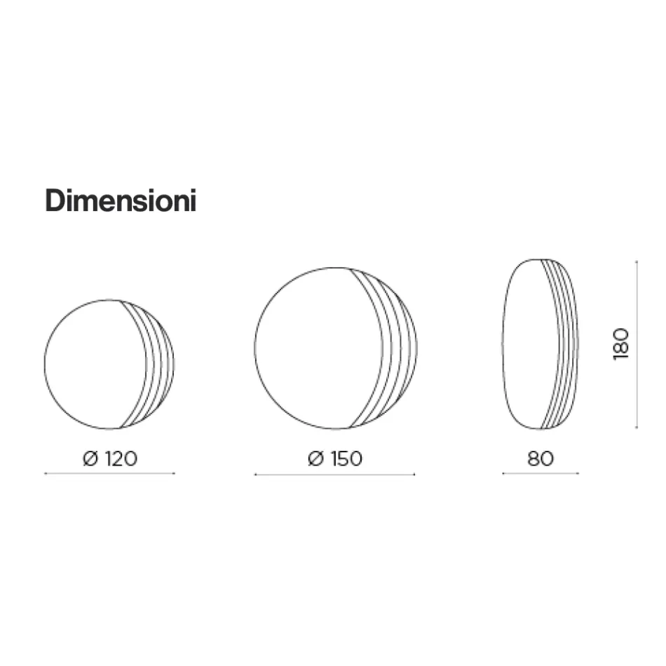 Espelho de parede Arabella com gravuras, fabricado na Itália. Viadurini