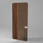 Espelho de parede com pastilha de madeira ou cerâmica Made in Italy - Montecarlo Viadurini