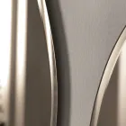 Espelho de parede Beata com acabamento polido no perímetro, fabricado na Itália. Viadurini