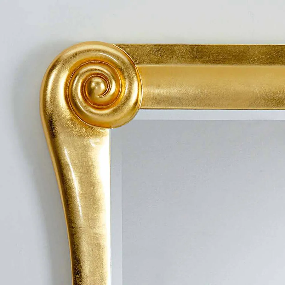 Espelho de parede de design moderno Bates, 123 x 90 Viadurini