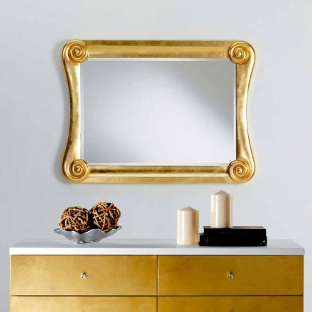 Espelho de parede de design moderno Bates, 123 x 90 Viadurini