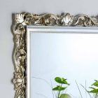 Espelho de parede design com moldura decorada Marsy, 98x98 cm Viadurini