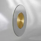 Espelho de parede design com suporte para Malva MDF Viadurini