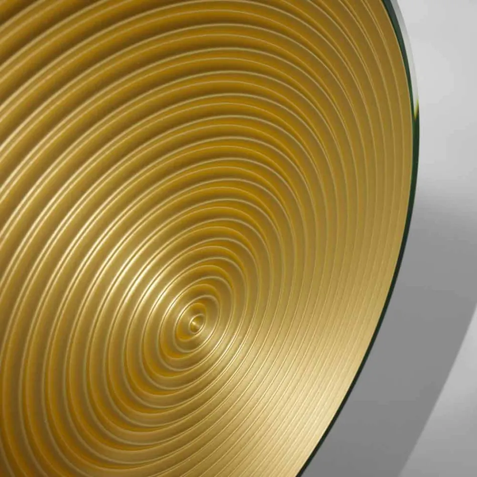 Espelho de parede design com suporte para Malva MDF Viadurini