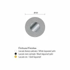 Espelho de parede design com suporte para Malva MDF Viadurini