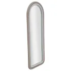 Espelho de parede em MDF revestido de veludo com tampo arqueado - Jessica Viadurini