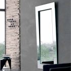 Espelho de parede retangular com moldura inclinada fabricado na Itália - Salamina Viadurini