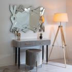 Espelho de parede 110 cm em vidro com moldura moderna - Nirdo Viadurini