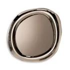 Espelho de parede com moldura curva, fabricado na Itália - Babila Viadurini